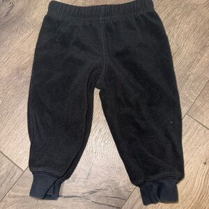 Carter's Black Fleece Joggers for Kids